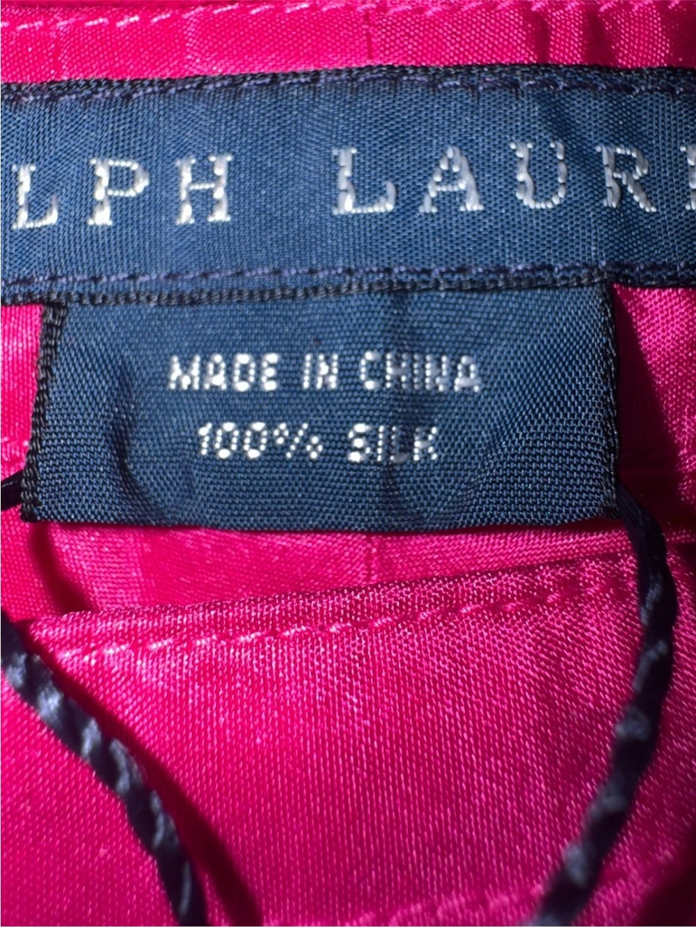 Ralph Lauren Bali Brits Collection Silk Beaded Cargo Pants Pink Sz 12 NWT $498 - Picture 11 of 16